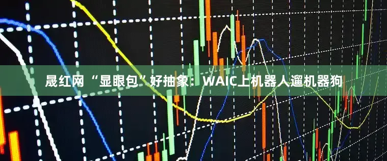 晟红网 “显眼包”好抽象：WAIC上机器人遛机器狗