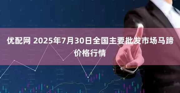 优配网 2025年7月30日全国主要批发市场马蹄价格行情
