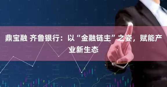 鼎宝融 齐鲁银行：以“金融链主”之姿，赋能产业新生态